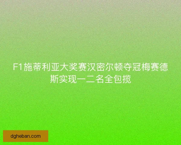 F1施蒂利亚大奖赛汉密尔顿夺冠梅赛德斯实现一二名全包揽